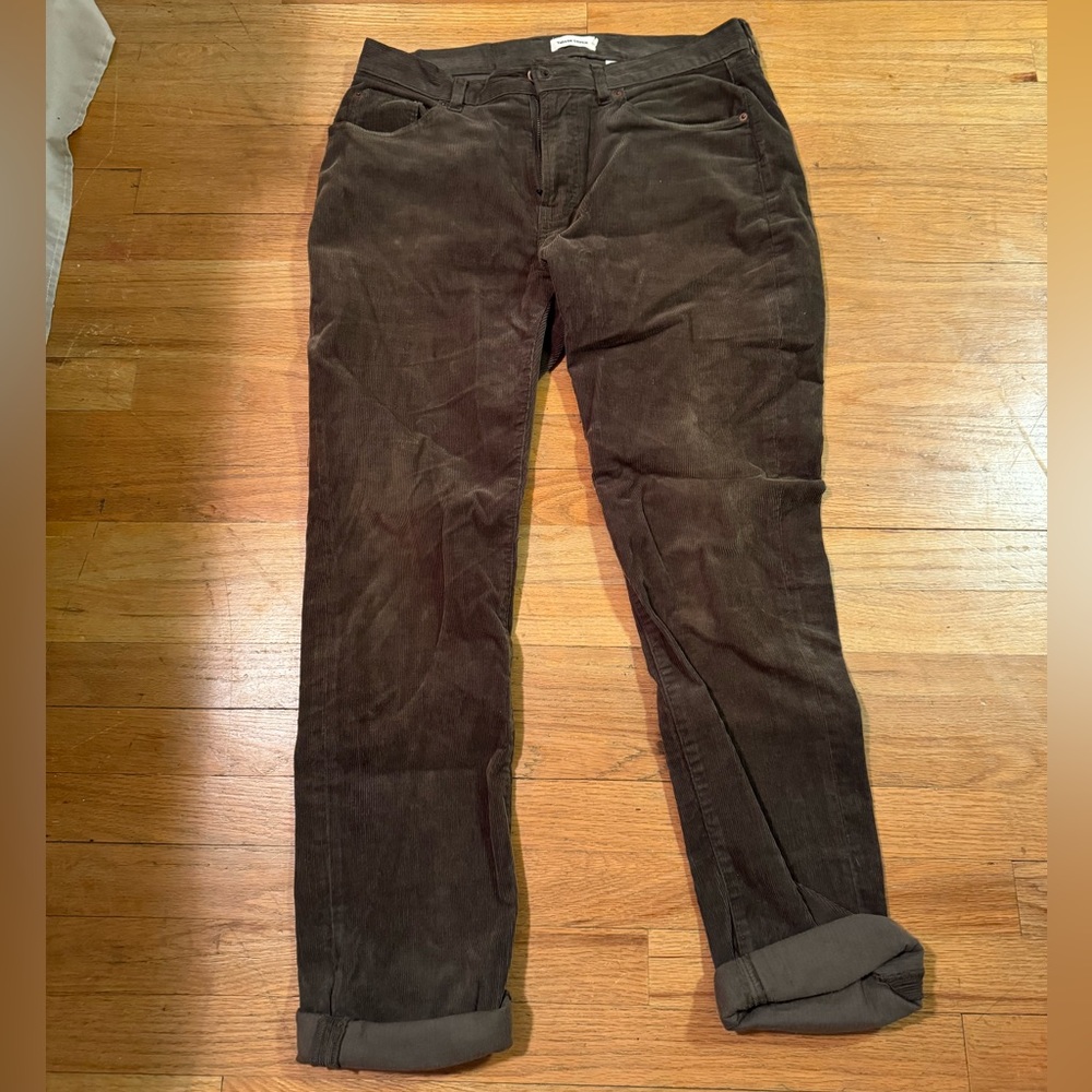 Taylor Stitch All Day Pant - Slim - Espresso Cord